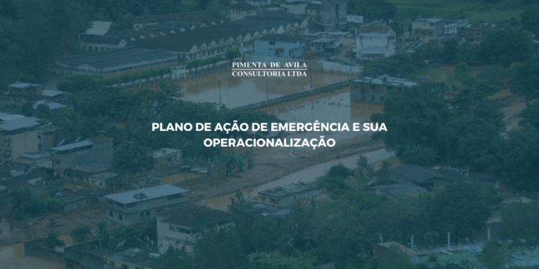 PLANO DE AÇÃO DE EMERGÊNCIA E SUA OPERACIONALIZAÇÃO