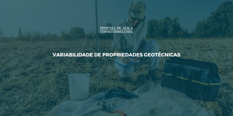 VARIABILIDADE DE PROPRIEDADES GEOTÉCNICAS