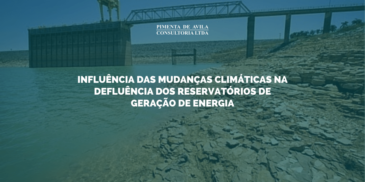 Influência das mudanças climáticas na defluência dos reservatórios de geração de energia
