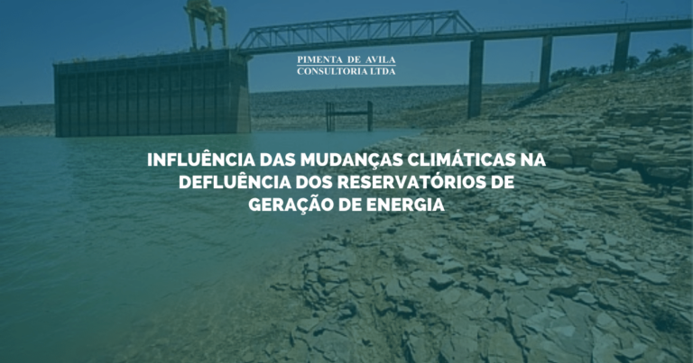 Influência das mudanças climáticas na defluência dos reservatórios de geração de energia